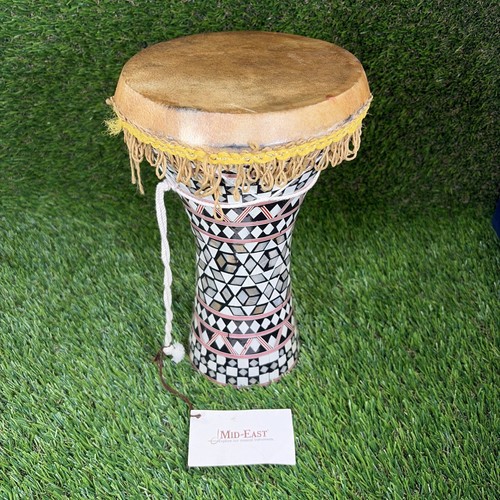 Egyptian mosaic wooden - egyptian, darbuka